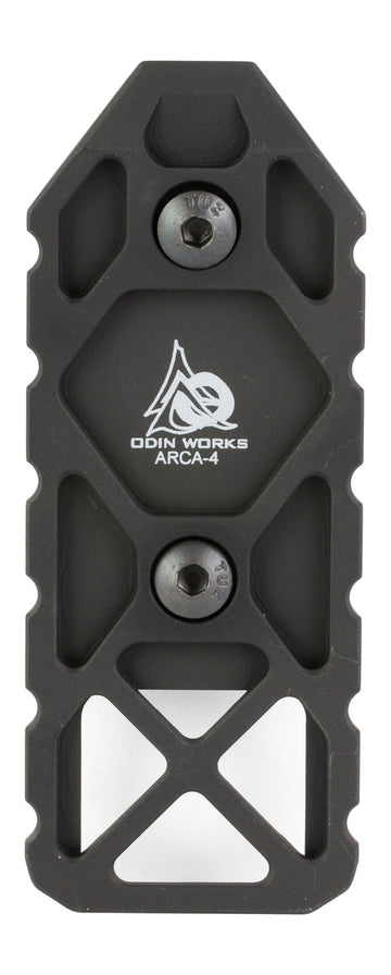 Odin Works M-LOK to ARCA Swiss Rail 4" Black 6061-T6 Aluminum
