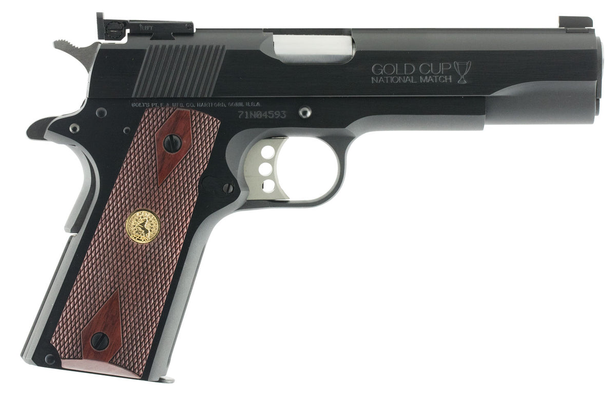 Colt Mfg 1911 Gold Cup National Match Series 70 .45 ACP 5" 8+1 Semi-Auto Pistol