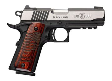 Browning 1911-380 Black Label Medallion Pro Compact .380 ACP 3.62" 8+1 Semi-Auto Pistol