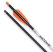 Ten Point Wicked Ridge Match 400 Carbon 20" 410 gr Alpha-Nock HP Crossbow Arrow - 3 Pack