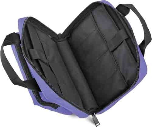 US PeaceKeeper Mini Range Bag 12.75"x8.75"x3" Lavender 600D Polyester - 8 Magazine Holders