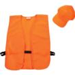 Allen Blaze Orange Hat & Vest Combo Adult M-XL Polyester
