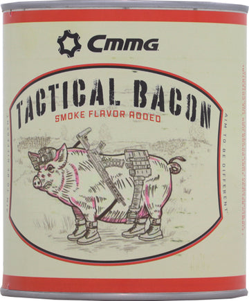 CMMG Tactical Bacon 12oz Pre-Cooked Canned Bacon - V1 Retro