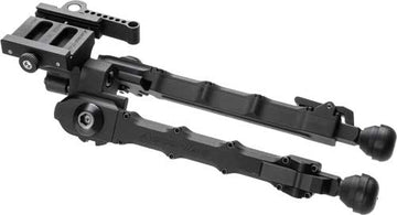 Accu-Tac SR-5 G2 Bipod 6.25"-9.75" Arca Spec QD Flat Black 6061-T6 Aluminum