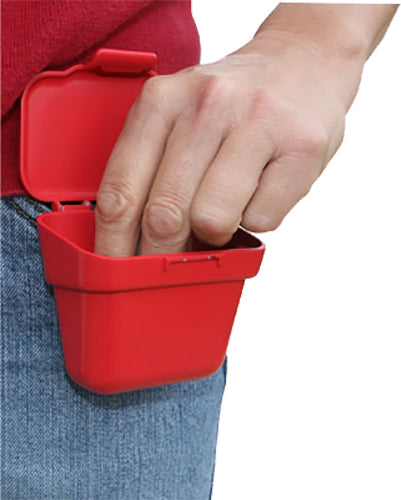 MTM ABP Ammo Belt Pouch 22 LR/17 HMR/22 Mag 100rd Red Plastic