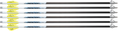 Excalibur Crossbows ProFlight 18" Carbon Crossbow Bolts 6-Pack 250gr - Fits Matrix