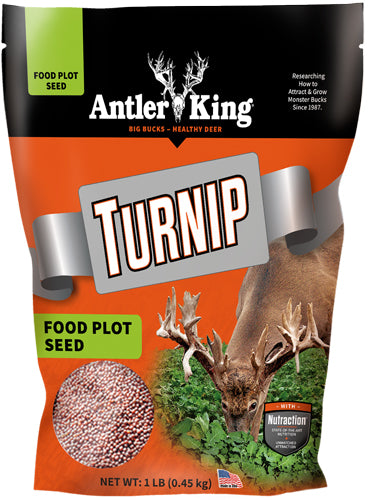Antler King Turnips 1 lb 1/8 Acre Annual Food Plot Seed