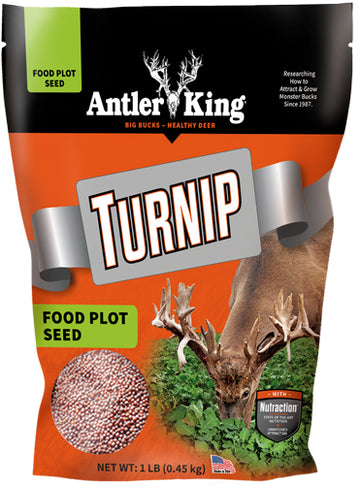 Antler King Turnips 1 lb 1/8 Acre Annual Food Plot Seed