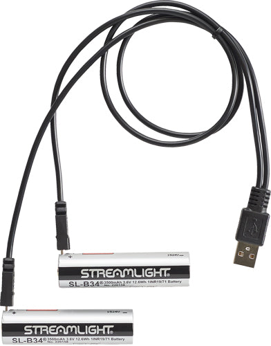 Streamlight SL-B34 USB-C Rechargeable Li-ion Battery 3.6V 3500mAh - 1 Pack