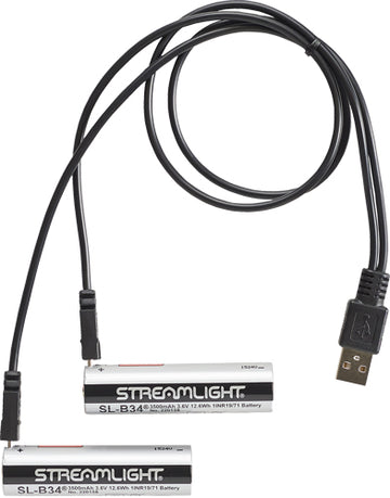 Streamlight SL-B34 USB-C Rechargeable Li-ion Battery 3.6V 3500mAh - 1 Pack