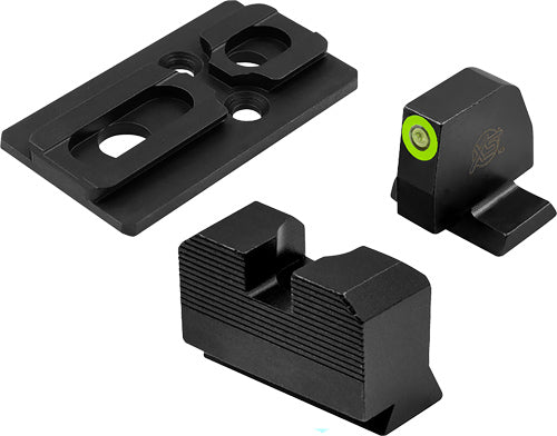 XS Sight Systems Minimalist Tritium Sights & ACRO Optic Plate for S&W M&P
