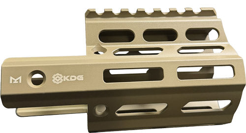 Kinetic Development Group SRX MkII 3.25" Stribog SP9 M-LOK Rail Extension - Flat Dark Earth