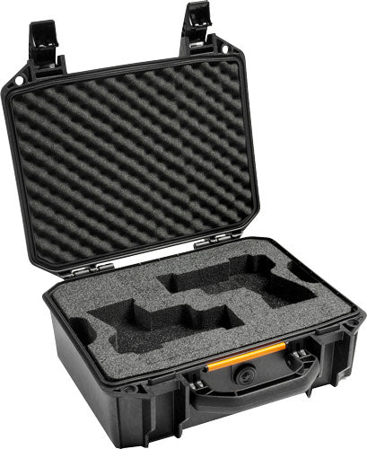 Pelican Vault V200 Precut Foam 2-Pistol Handgun Case - Black