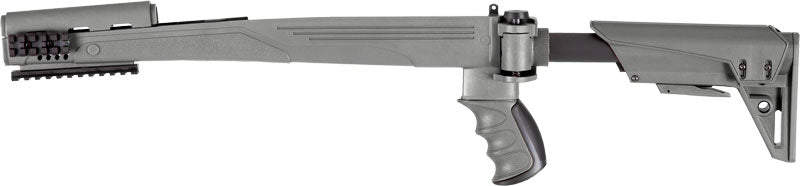Advanced Technology Strikeforce GEN2 SKS 6-Position Side-Folding Stock - Destroyer Gray