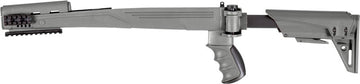 Advanced Technology Strikeforce GEN2 SKS 6-Position Side-Folding Stock - Destroyer Gray
