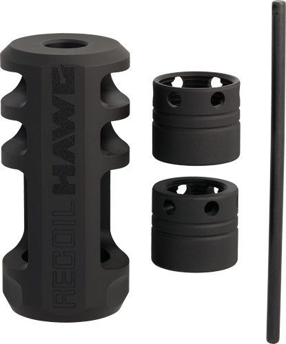 Browning Recoil Hawg Muzzle Brake Matte Black 5/8x24 / 1/2x28 Steel