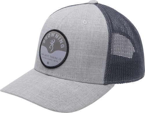 Browning Cooley Snap Back Heather Gray OSFM Mesh Cap