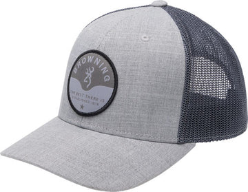 Browning Cooley Snap Back Heather Gray OSFM Mesh Cap