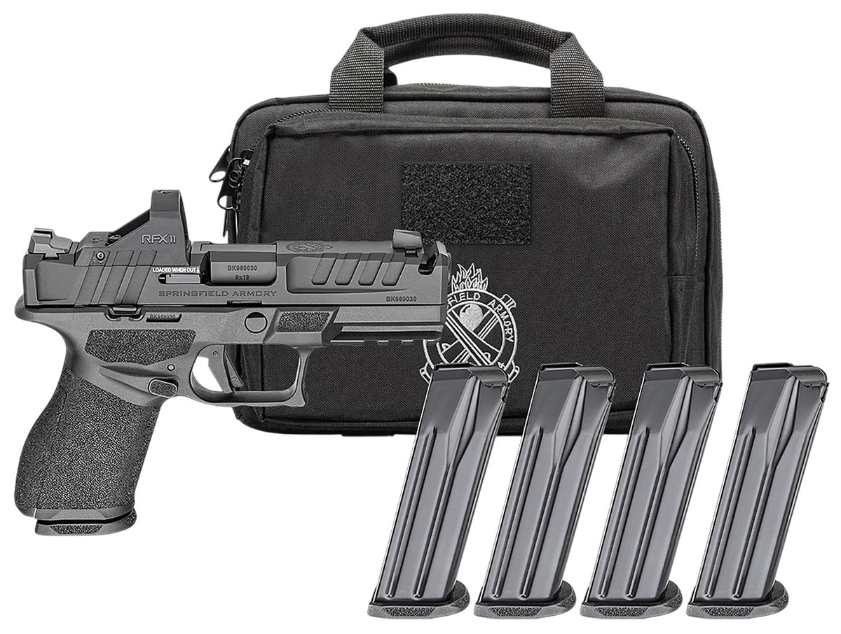 Springfield Armory Echelon 4.0C Comp 9mm Luger 4" 15+1/18+1 Semi-Auto Pistol - Gear Pac