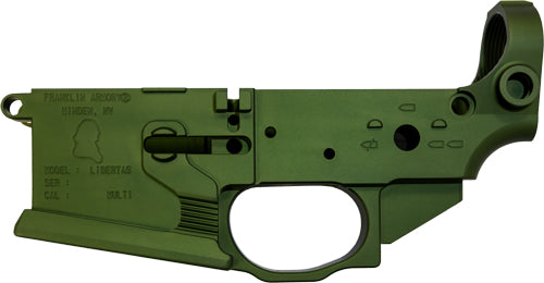 Franklin Armory Libertas OD Green Stripped Billet Lower Receiver