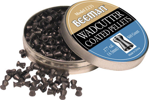 Beeman 1235 .177 Cal 8.26gr Wadcutter Lead Pellets - 500/Pack