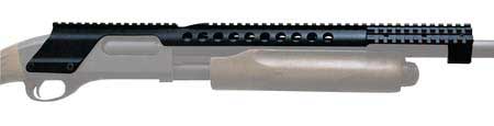 Aimtech Warhammer Rail Mount Mossberg 500/590 12 Gauge Black