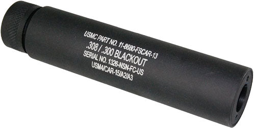Guntec USA AR-10 Slip Over Fake Suppressor .308/300 AAC Blackout 5/8x24 Anodized Black
