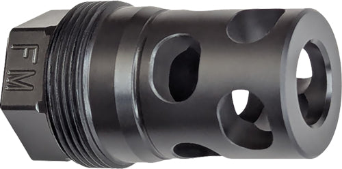 Comstock Armory Compact Muzzle Brake 1/2x28 9mm Black Nitride Facemount - Plan B Compatible