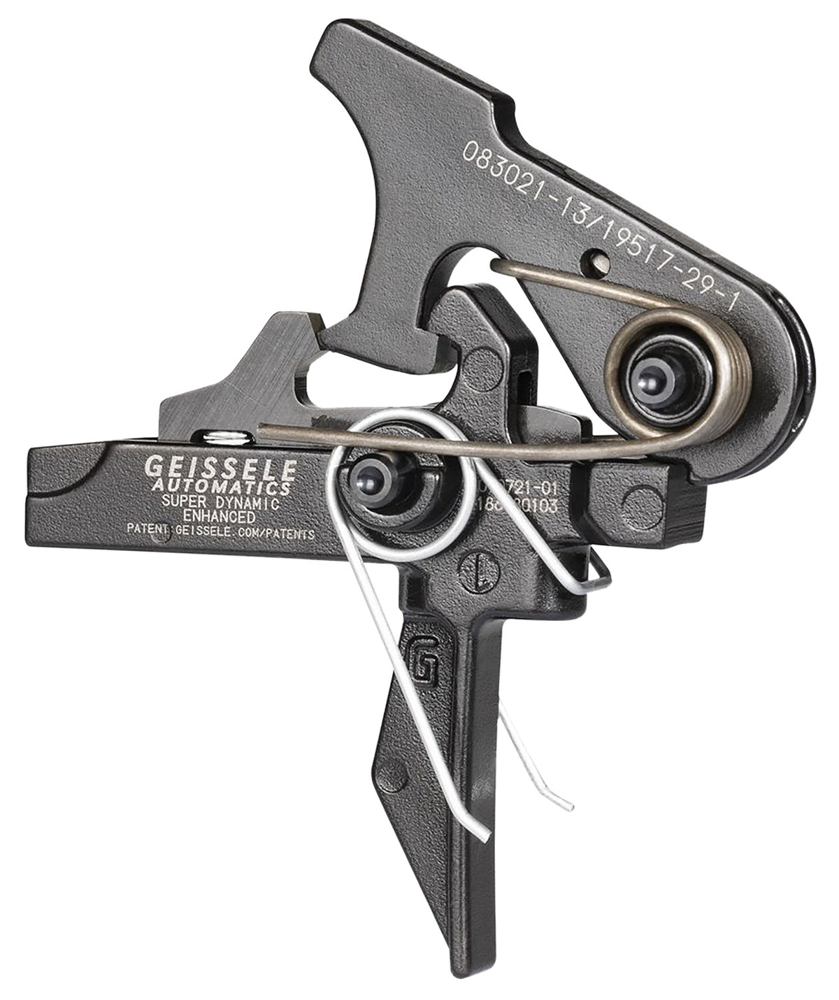 Geissele Automatics Super Dynamic Enhanced SD-E 2-Stage AR-15/AR-10 Flat Bow Trigger 3.5 lb - Black