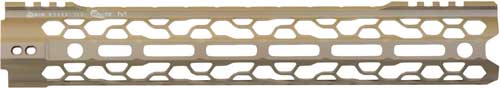 Odin Works O2 Lite 12.5" M-LOK Free Float AR-15 Handguard - FDE