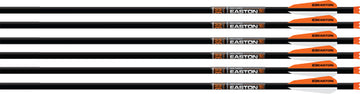 Easton Xbow Bolt 9mm Carbon 20" 3" Vanes Half Moon Nock 6-Pack
