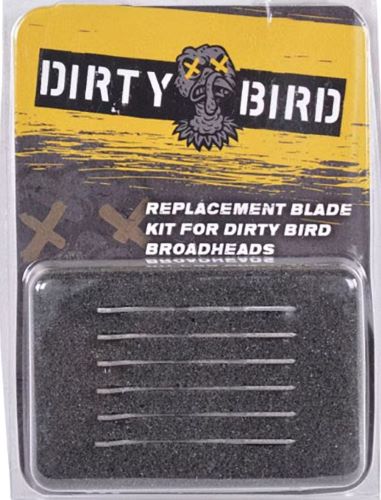G5 Outdoors Dirty Bird 125gr Replacement Blades - 6 Pack