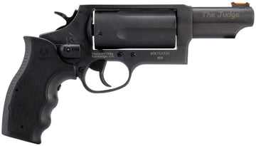 Taurus Judge 45 LC / 410 Bore 3in 5-Shot Full Shroud Revolver - Matte Black Viridian Laser Grip