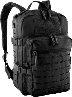 Red Rock Gear Transporter Day Pack 20L Black - MOLLE Webbing