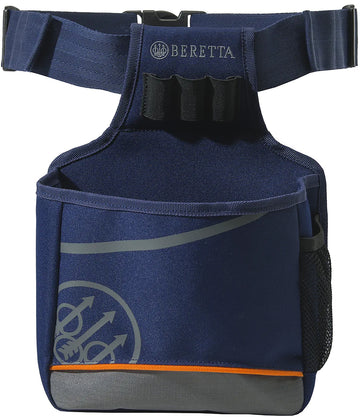 Beretta Uniform Pro EVO Shell Pouch Blue 50-Cartridge w/Adjustable Belt