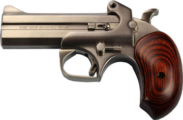 Bond Arms Extended Laminated Rosewood Plain Grip - Fits All Derringer Models