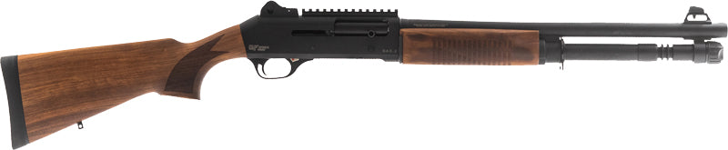 GForce Arms Gatlander 12 Gauge 3in 5+1 18.5in Semi-Auto Shotgun - Black Walnut