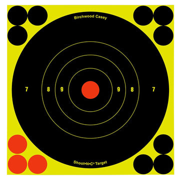 B/C TARGET SHOOT-N-C 6" BULL'S-EYE 60 TARGETS