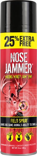 Nose Jammer Field Spray 8oz Aerosol Scent Eliminator