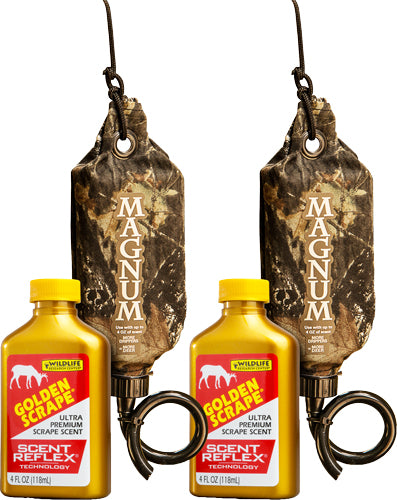 Wildlife Research 392 Golden Scrape Deer Lure & Scrape Dripper Combo 2-Pack