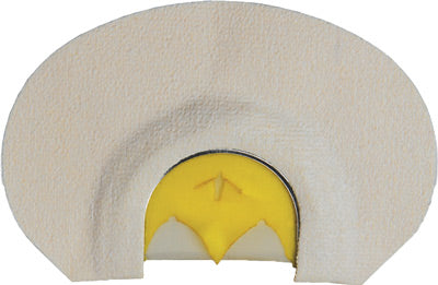 Pittman Game Calls Deception Diaphragm Turkey Mouth Call - 3 Reed - White/Yellow