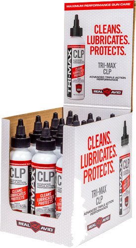 Real Avid Tri-Max CLP Gun Wipe 4 oz 12-Piece Display