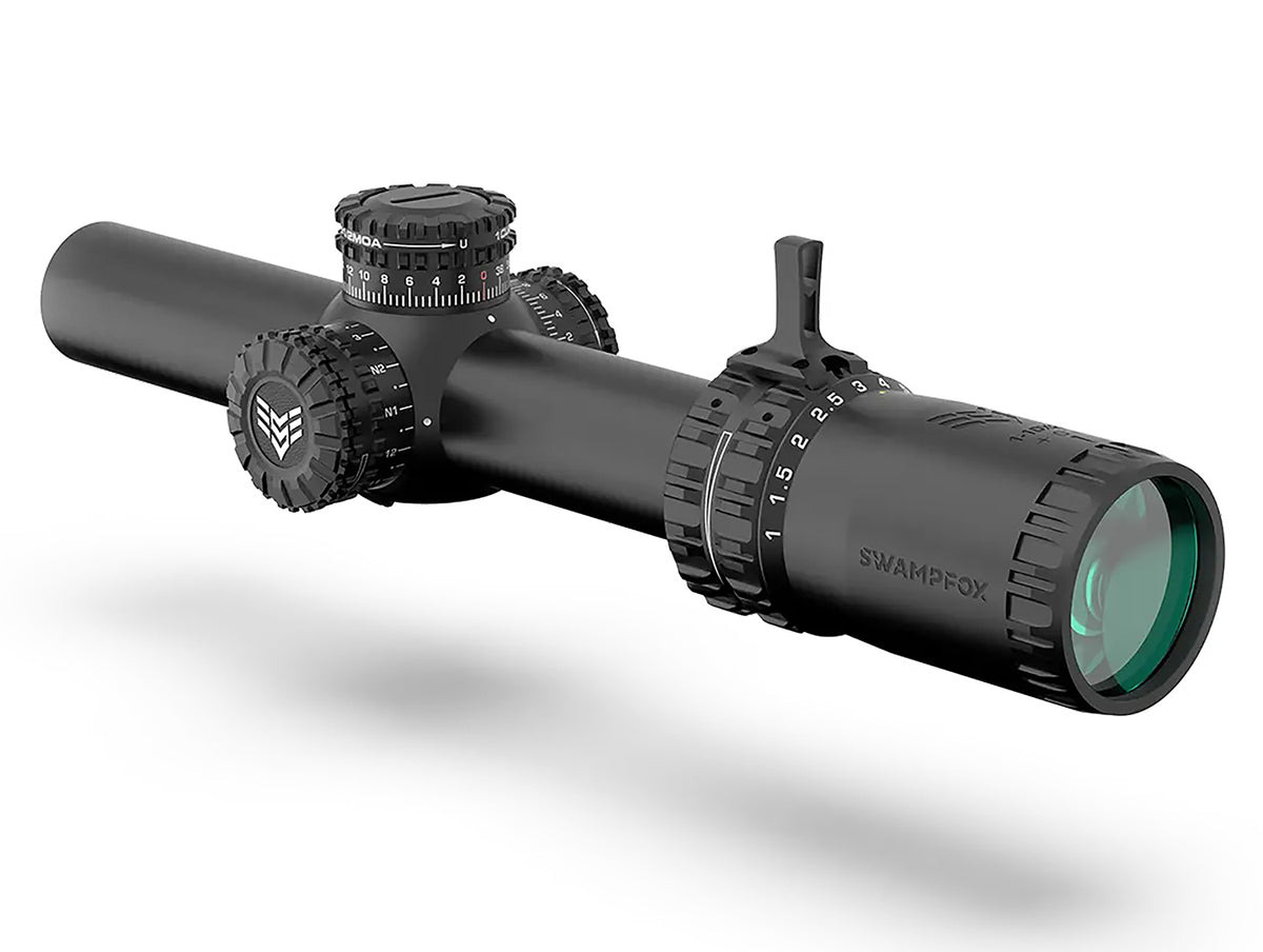 Swampfox Optics Arrowhead 1-10x24mm 30mm Tube SFP LPVO Riflescope - Red IR BDC Reticle
