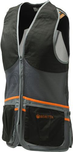 Beretta Full Mesh Shooting Vest Medium Black/Gray