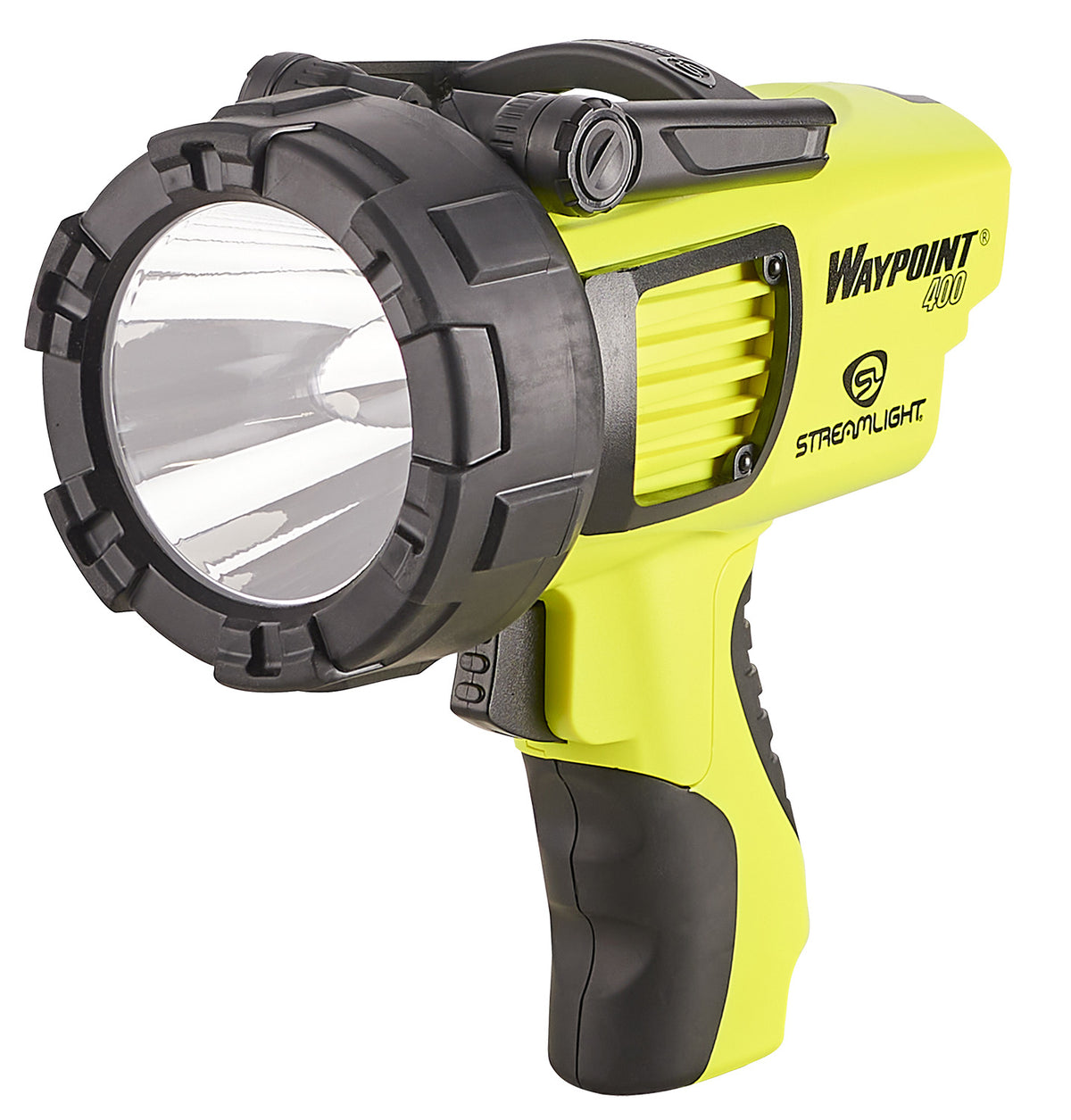 Streamlight Waypoint 400 38/600/1400 Lumens Rechargeable LED Spotlight - Black & Yellow