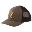 Browning Pahvant Pro Trucker Cap - Major Brown Mesh Back - One Size