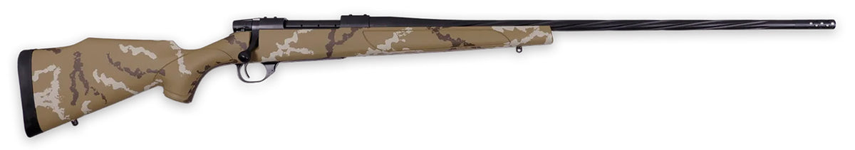 Weatherby Vanguard Outfitter 7mm PRC 26" 3+1 Bolt-Action Rifle - Black Cerakote/Brown Synthetic