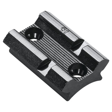 Weaver Mounts Top Mount Base #75 Gloss Black Aluminum - CVA Staghorn / Rem 788