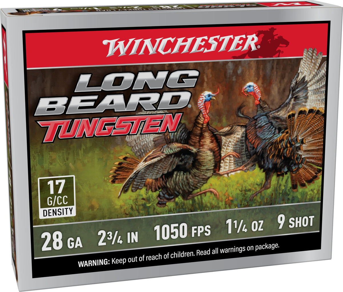 Winchester Ammo Long Beard TS17 28 Gauge 2.75" 1-1/4 oz #9 Shot 5 Rd