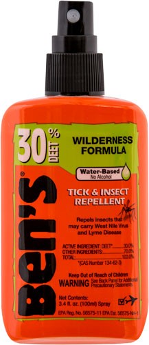 Ben's 30 Insect Repellent 30% DEET 3.4 oz Pump Spray - Carded